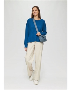 Пуловер Strickpullover langarm, синий S.oliver