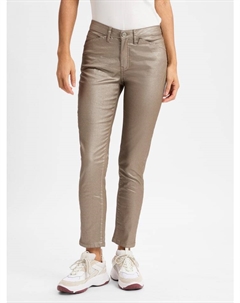 Тканевые брюки Stoffhose Emily, серо-коричневый Opus