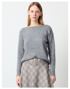 Пуловер Strukturpullover, серый More&more