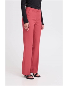Тканевые брюки Stoffhose, розовый Ichi
