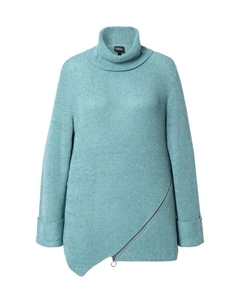 Пуловер Pullover, зеленый Ulla popken