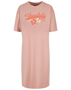 Короткое платье Oversized Kleid Honolulu, цвет duskrose F4nt4stic