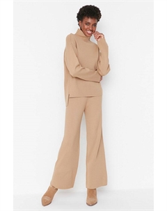 Пуловер 2tlg. Outfit, бежевый Trendyol