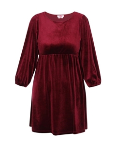 Платье до колена Dress, цвет burgundy Mymo
