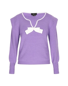 Пуловер Pullover, цвет Lavendel Weiss Faina