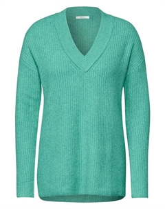 Пуловер Pullover, цвет aventurine green melange Cecil