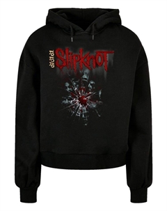 Пуловер Oversized Hoodie Slipknot, черный F4nt4stic