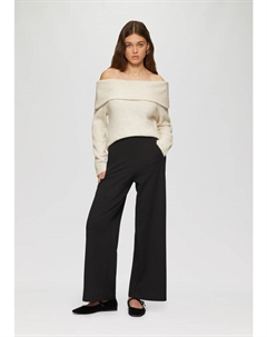 Пуловер Strickpullover langarm, бежевый Qs