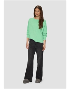 Пуловер Strickpullover langarm, зеленый S.oliver