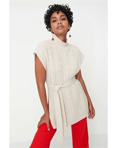 Пуловер Pullover, кремовый Trendyol