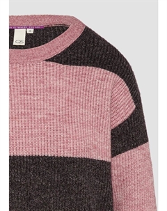 Пуловер Strickpullover langarm, розовый Qs