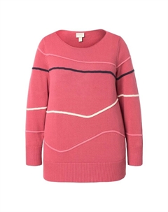 Пуловер Pullover, цвет himbeere Ulla popken