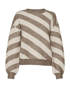 Пуловер Pullover, цвет Hellbraun/Beige Vero moda