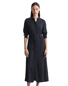 Платье до колена Hemdblusenkleid regular, цвет deep night blue Marc o'polo