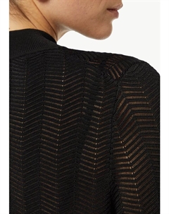 Пуловер Strickpullover langarm, черный Comma,