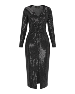 Платье до колена Dress, черный Faina