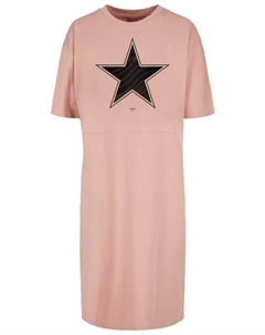 Короткое платье Oversized Kleid Stern Basic, цвет duskrose F4nt4stic