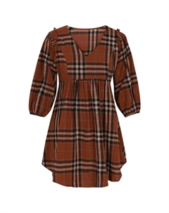 Платье до колена Dress, коричневый Mymo