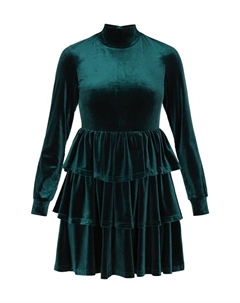 Платье до колена Dress, цвет Emerald Faina