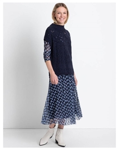 Платье до колена Meshkleid, цвет marine More&more