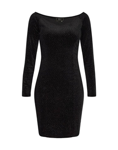 Платье до колена Dress, черный Faina