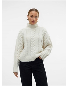 Пуловер Pullover, кремовый Vero moda