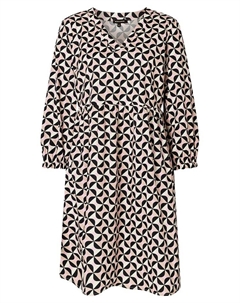 Платье до колена Kleid, цвет Rosa/Weiß More&more