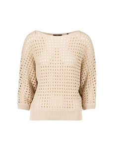 Пуловер Pullover mit Lochmuster, цвет French Oak Zero