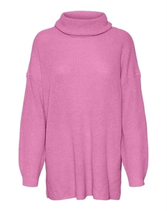Пуловер Rollkragenpullover, розовый Vero moda