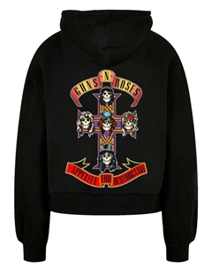 Пуловер Oversized Hoodie Guns 'n' Roses Appetite For Destruction, черный F4nt4stic