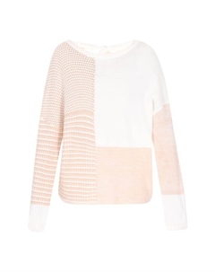 Пуловер Sweater, цвет White Beige Camel Usha