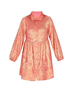 Платье до колена Dress, цвет Pink Metallic Faina