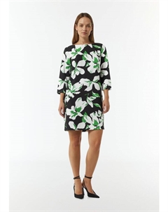 Короткое платье Kleid kurz, цвет Mehrfarbig-schwarz Comma,