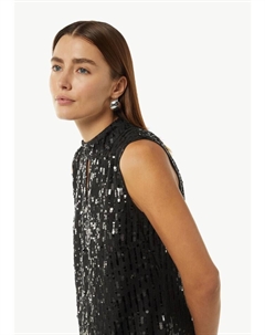 Короткое платье Kleid kurz, черный Comma,