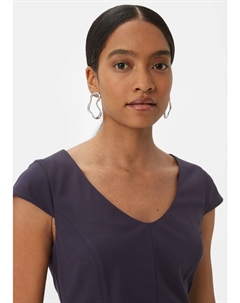 Короткое платье Kleid kurz, синий Comma,