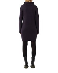 Короткое платье Kleid kurz, фиолетовый Comma,