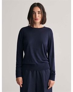 Пуловер Pullover, темно-синий Gant