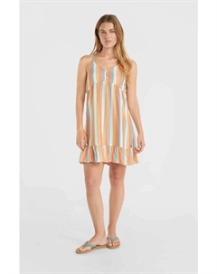 Короткое платье Kleid kurz Malu Beach, цвет Orange Multistripe O`neill