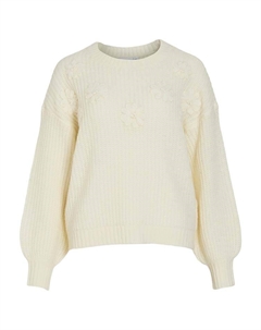Пуловер Pullover, кремовый Vila