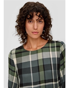 Короткое платье Kleid kurz, оливковый S.oliver