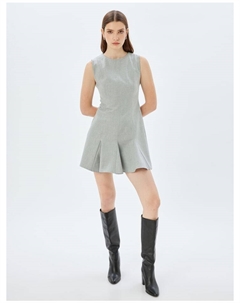 Короткое платье Kleid, серый Koton