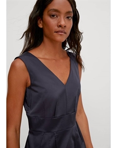 Короткое платье Einteiler Kleid kurz, синий Comma,