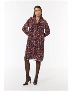 Короткое платье Kleid kurz, цвет Mehrfarbig-rot Comma,