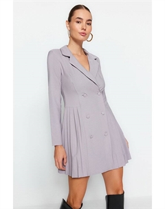 Короткое платье Kleid, фиолетовый Trendyol