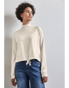 Пуловер Pullover, кремовый Street one