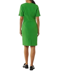 Короткое платье Kleid kurz, зеленый Comma,