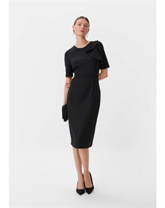 Короткое платье Kleid kurz, черный Comma,