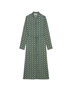 Короткое платье Hemdblusenkleid regular, цвет multi Marc o'polo