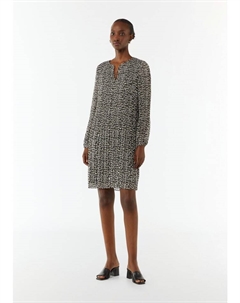 Короткое платье Kleid kurz, бежевый Comma,