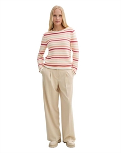 Пуловер Pullover NEW OTTOMAN, разноцветный Tom tailor